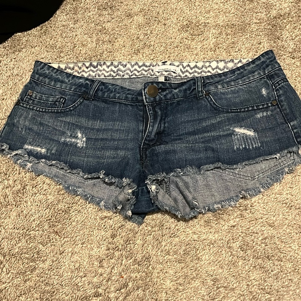 O’Neil size 9 cut off jeans shorts very short